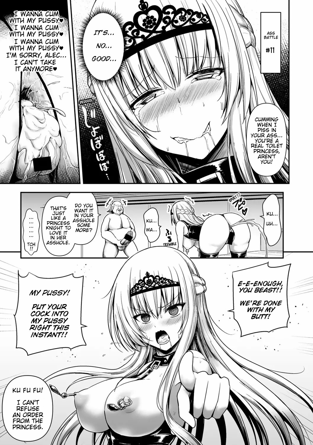 Hentai Manga Comic-A Story About a Princess Knight Having Sex With a Nobleman For Her Husband-Read-19